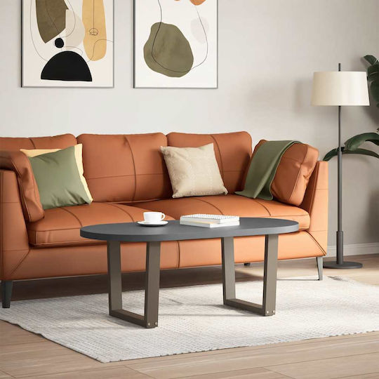 vidaXL Metallic Furniture Leg 2 Pieces Suitable for Table / Coffee Table / Office 50x42cm Brown