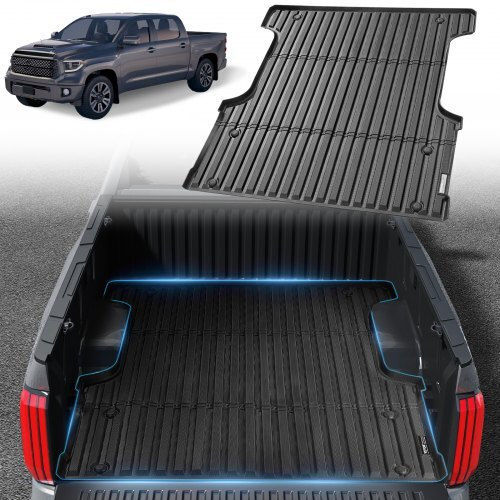 Vevor Σετ Μπροστινά και Πίσω Πατάκια 4τμχ για Toyota Tundra 2022-2024 Μαύρα