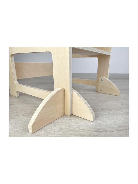 Lernturm aus Holz Eli Neli