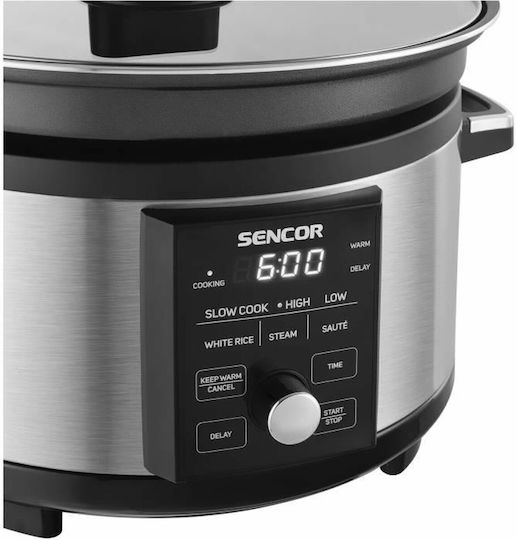 Sencor Schongarer 1000W Mit Gewicht 5,5lt Silber