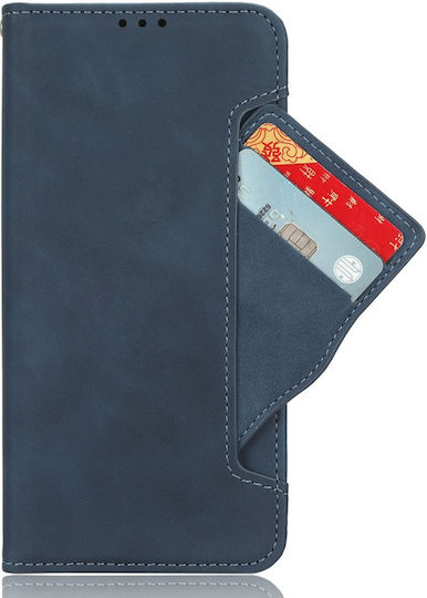 Book Δερματίνης / Πλαστικό / Σιλικόνης Navy Μπλε (Realme GT 7 Pro)