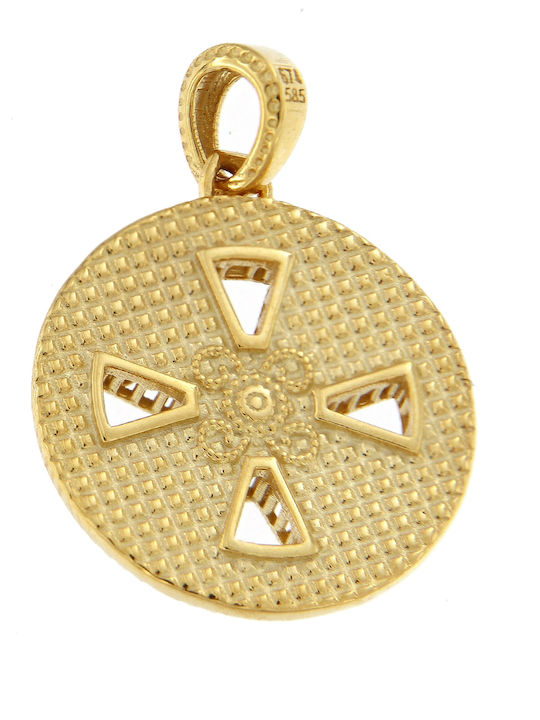 Kontopoulos Charm Φυλαχτό από Χρυσό 14Κ Kontopoulos Charm Φυλαχτό από Χρυσό 14Κ
