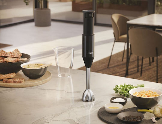 Haier HHB5B5 011 Ραβδομπλέντερ με Ανοξείδωτη Ράβδο 1000W Μαύρο