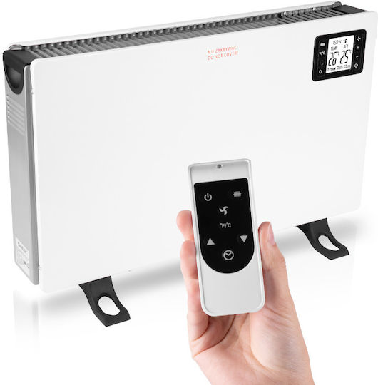 MalTec Convectoare pardoseală 2000W cu Termostat Electronic Alb