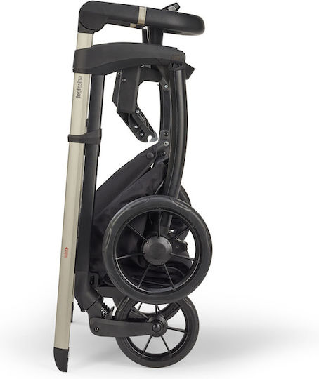 Inglesina Electa 2025 Adjustable Baby Stroller Suitable for Newborn Upper Black / Iridium 8.7kg