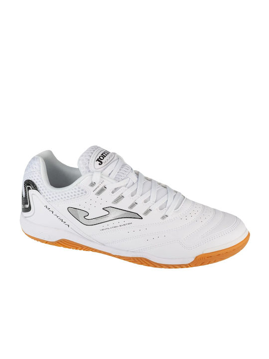 Joma Maxima IN Low Football Shoes Hall White