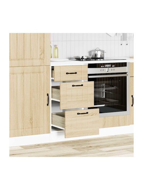 Lucca Kitchen Floor Drawer Unit Oak Sonoma 40x46x81.5pcs