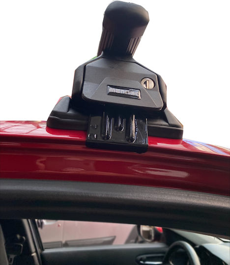 Menabo Μπάρες Οροφής Μεταλλικές για Mazda RX-8 2003-2012 (Σετ με πόδια)