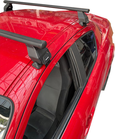 Menabo Μπάρες Οροφής Μεταλλικές για Mazda RX-8 2003-2012 (Σετ με πόδια)