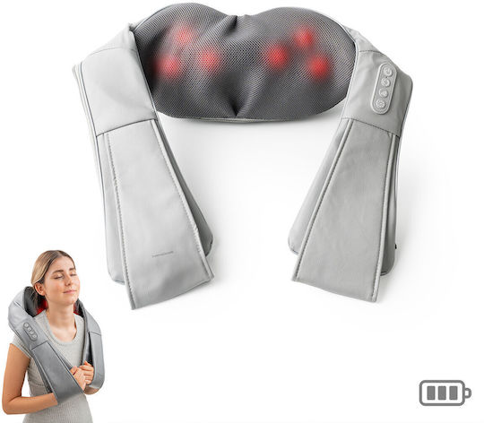 InnovaGoods Shiatsu Tool Massage Shiatsu for the Neck, the Head, the Waist, the Back, the Legs & the Body with Infrared