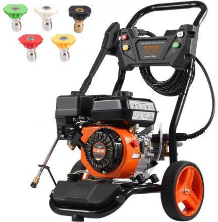 Vevor Pressure Washer Gasoline 210cc 7hp with Pressure 272bar