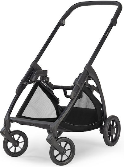 Inglesina Electa Quattro Darwin 2025 Adjustable 3 in 1 Baby Stroller Suitable for Newborn Total Black / Murray Green 8.7kg