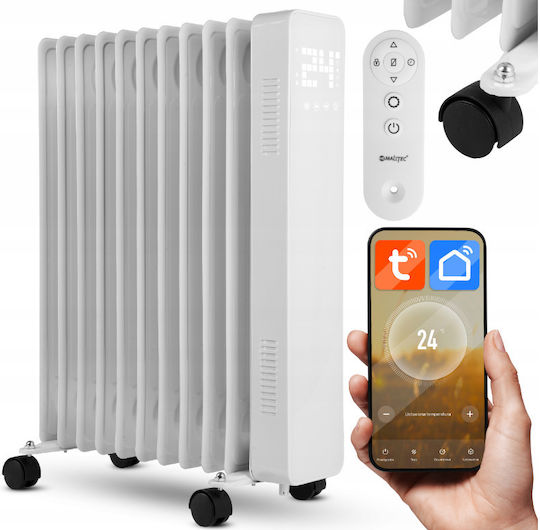 MalTec Καλοριφέρ Λαδιού με 11 Φέτες 2500W