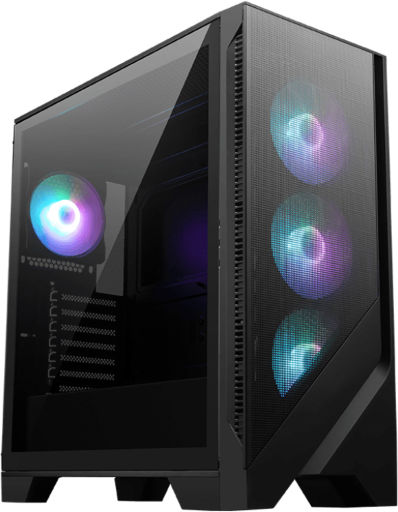 Vengeance Gotham-V6 MSI Edition Gaming Desktop PC (Ryzen 7-5700X/32GB DDR4/1TB SSD/Radeon RX 7700 XT/No OS)