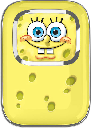 OTL Spongebob Ohrstöpsel Bluetooth-Freisprecheinrichtung Kopfhörer mit Ladeetui Gelb