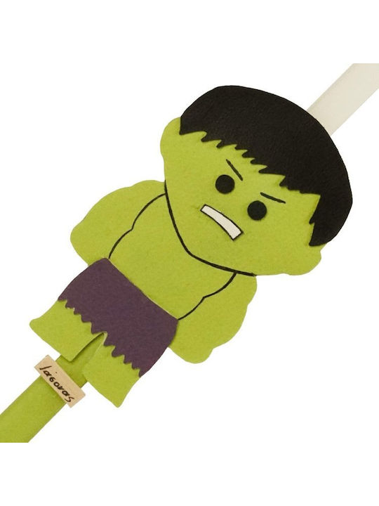 Λαμπάδα Hulk Στρογγυλή Λαμπάδα Hulk Στρογγυλή