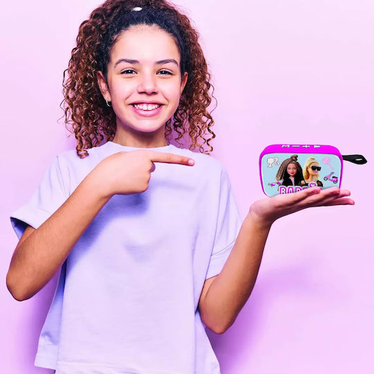 Lexibook Bluetooth Speaker with Radio and Battery Life up to 4 hours Barbie BT018BB