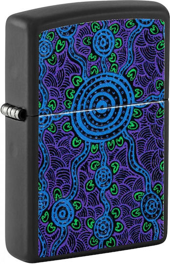 Zippo John Smith Gumbula Brichetă cu Flacără în Culoare Albastră