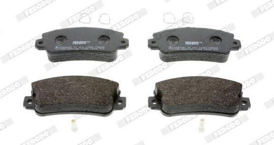 Ferodo Σετ Τακάκια Εμπρός 4τμχ για Fiat 131 Autobianchi Y10
