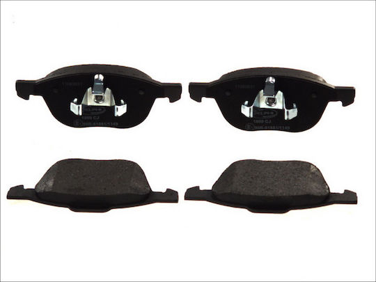 Delphi Σετ Τακάκια Εμπρός για Bentley Continental Ford C-Max / EcoSport / Fiesta / Focus C-Max / Focus / Grand C-Max / Kuga Volvo C30 / C70 / S40 / V40