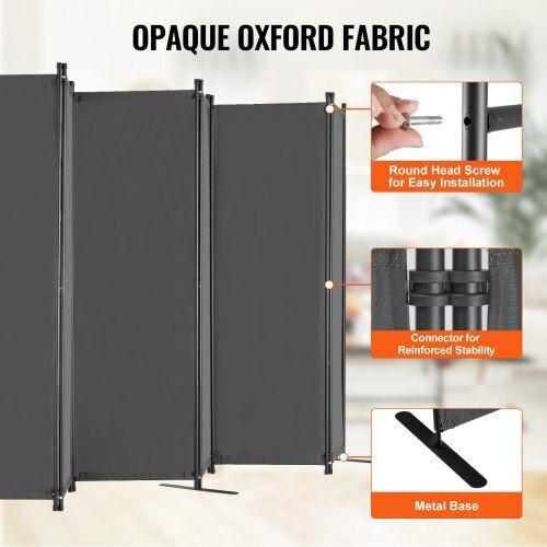 Vevor Διακοσμητικό Παραβάν Υφασμάτινο 311x180.5cm