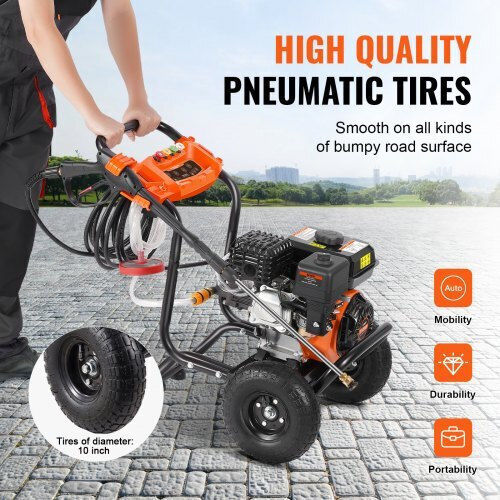 Vevor Πλυστικό Βενζίνης 210cc 7hp με Πίεση 241bar