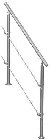 Vevor Handrails 47.2" Outdoor Steps 2 Crosses Porch Deck Bxgslzfs120cw8ddjv0