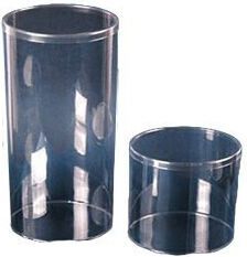 PVC Gelatine Zylinderbox D11xH11cm