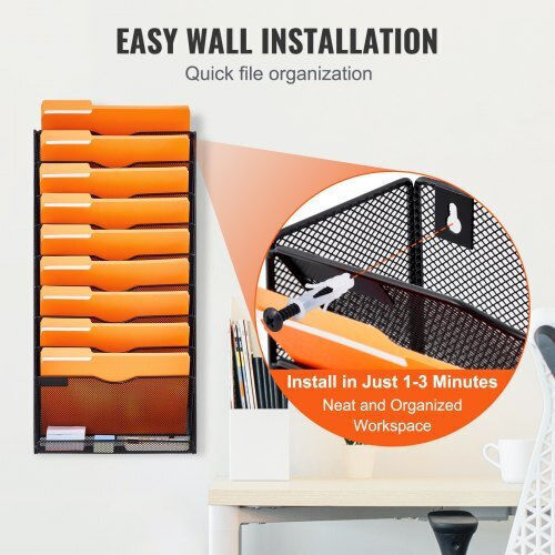 Vevor Wandregal Mesh 1 Stück 10 Fächer Büro Schule Wjbgjhswjsws0oid1v0