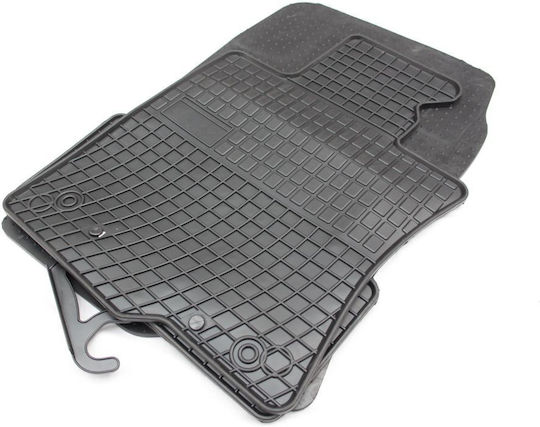 Frogum Set of Front and Rear Mats 4pcs for Honda Accord 2018-2015 Black