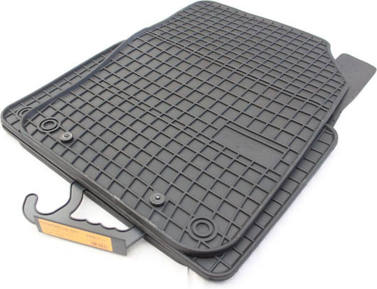 Frogum Set of Front and Rear Mats 4pcs for Volvo S90 / V90 2016 Black