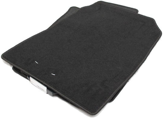 Petex Set of Front and Rear Mats 4pcs for Nissan Tiida 2008-2012 Black