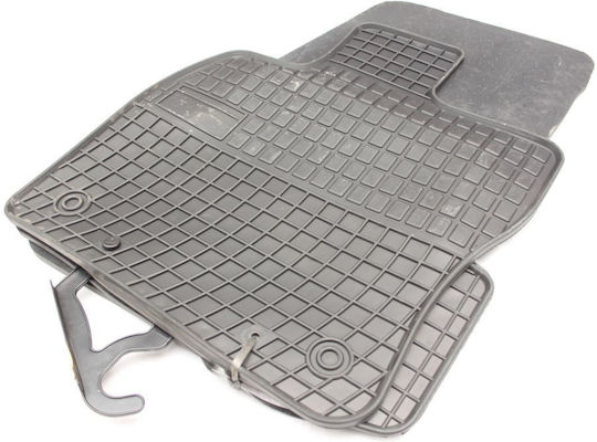 Frogum Set of Front and Rear Mats 4pcs for Seat Ateca 2016 Black
