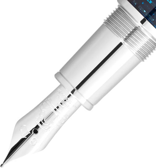 MontBlanc MontBlanc Füllfederhalter Rot mit Rot Tintenfarbe
