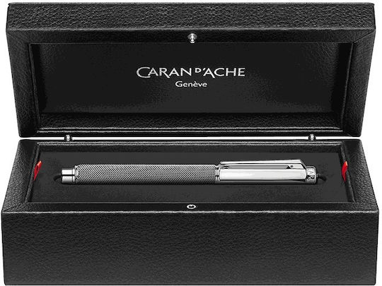 Caran D'ache Πένα Γραφής Fine 0.6mm Ασημί