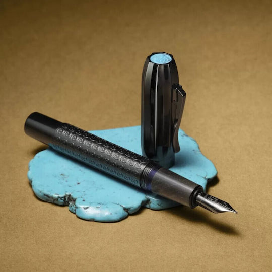 Faber-Castell Edition Писалка Двойна Широка Стъклена с Червено Мастило