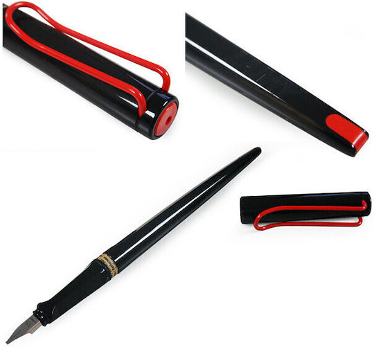 Lamy Peniță de Caligrafie din Plastic cu Roșu Cerneală Nibs 1.5
