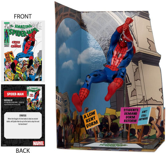 Mcfarlane Toys Marvel: Spiderman Фигура височина 15бр в мащаб 1:10