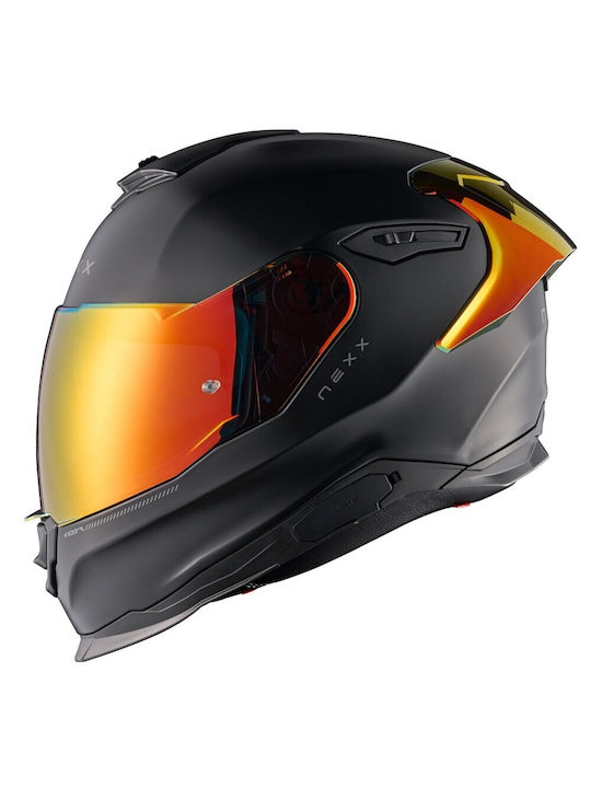 Nexx Y.100R Subsonic Black / Red Κράνος Μηχανής Full Face DOT / ECE 22.06 1575gr με Pinlock και Sunvisor