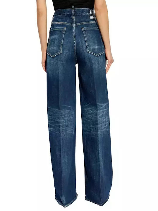 Dsquared2 Traveller Women's Jean Trousers Navy Blue