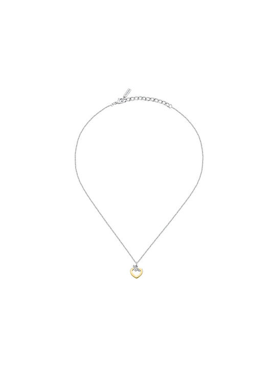 Trussardi Charm aus Vergoldet Stahl mit Zirkon