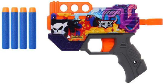 Just Toys Fast Shots Blaster Όπλα με Αφρώδη Βελάκια 24εκ.