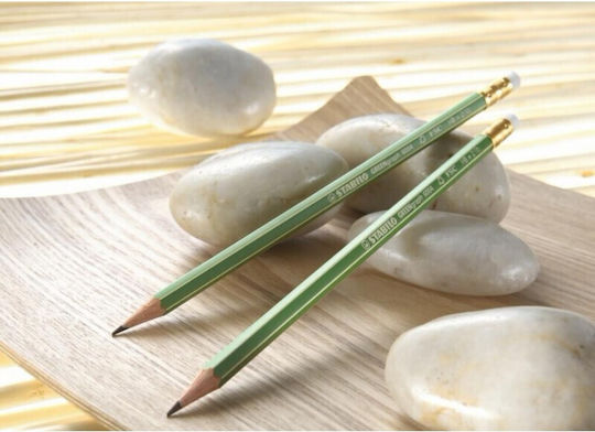Pencil Eraser Greengraph Fsc Hb 6004 Stabilo 4006381391580