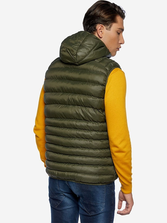 Αμάνικο Μπουφάν Puffer Xaki