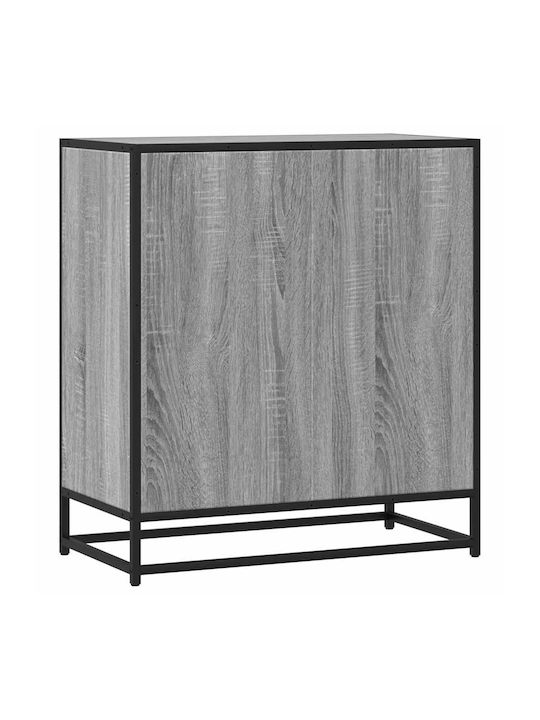 Συρταριέρα Κρεβατοκάμαρας mit 3 Schubladen Grey Sonoma 68x35x76cm