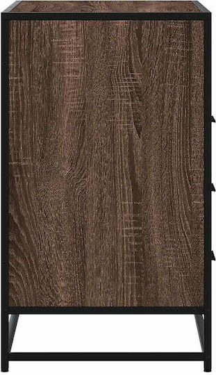 Συρταριέρα Κρεβατοκάμαρας Brown Oak 70x41x70cm