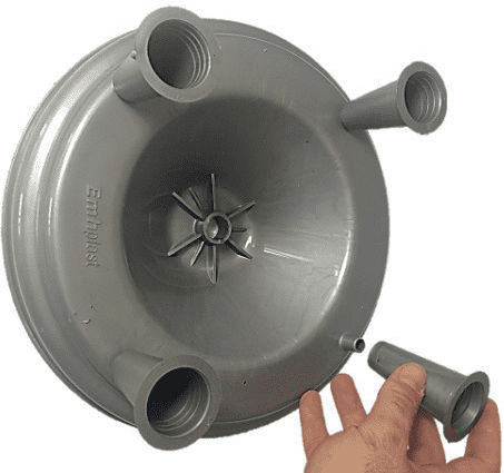 Emhplast Feeder for Chickens and Poultry