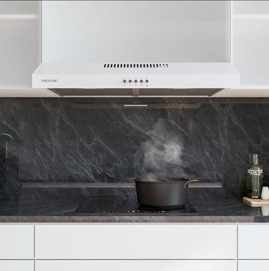 Cecotec Bolero Flux CM 602200 Ελεύθερος Απορροφητήρας 60cm Λευκός