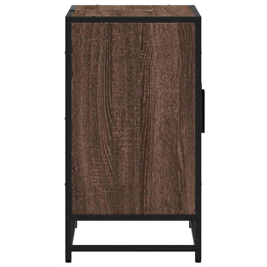 vidaXL Πάγκος χωρίς Νιπτήρα Μ90xΒ33xΥ60cm Καφέ Δρυς