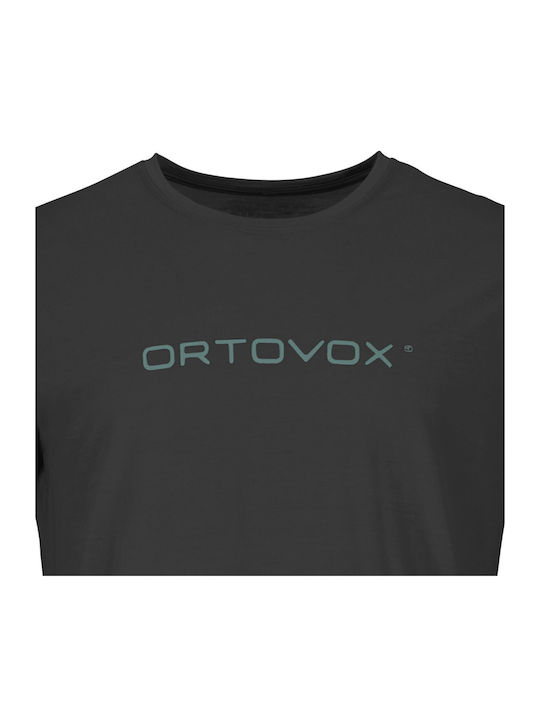 Ortovox Herren Thermo Kurzarmshirt Schwarz